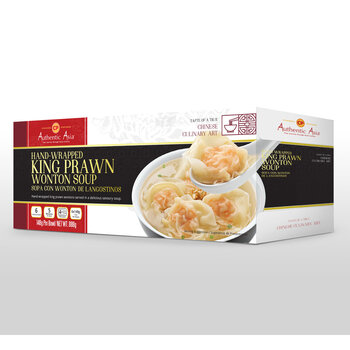 CP Foods Authentic Asia King Prawn Wonton Soup, 6 x 148g
