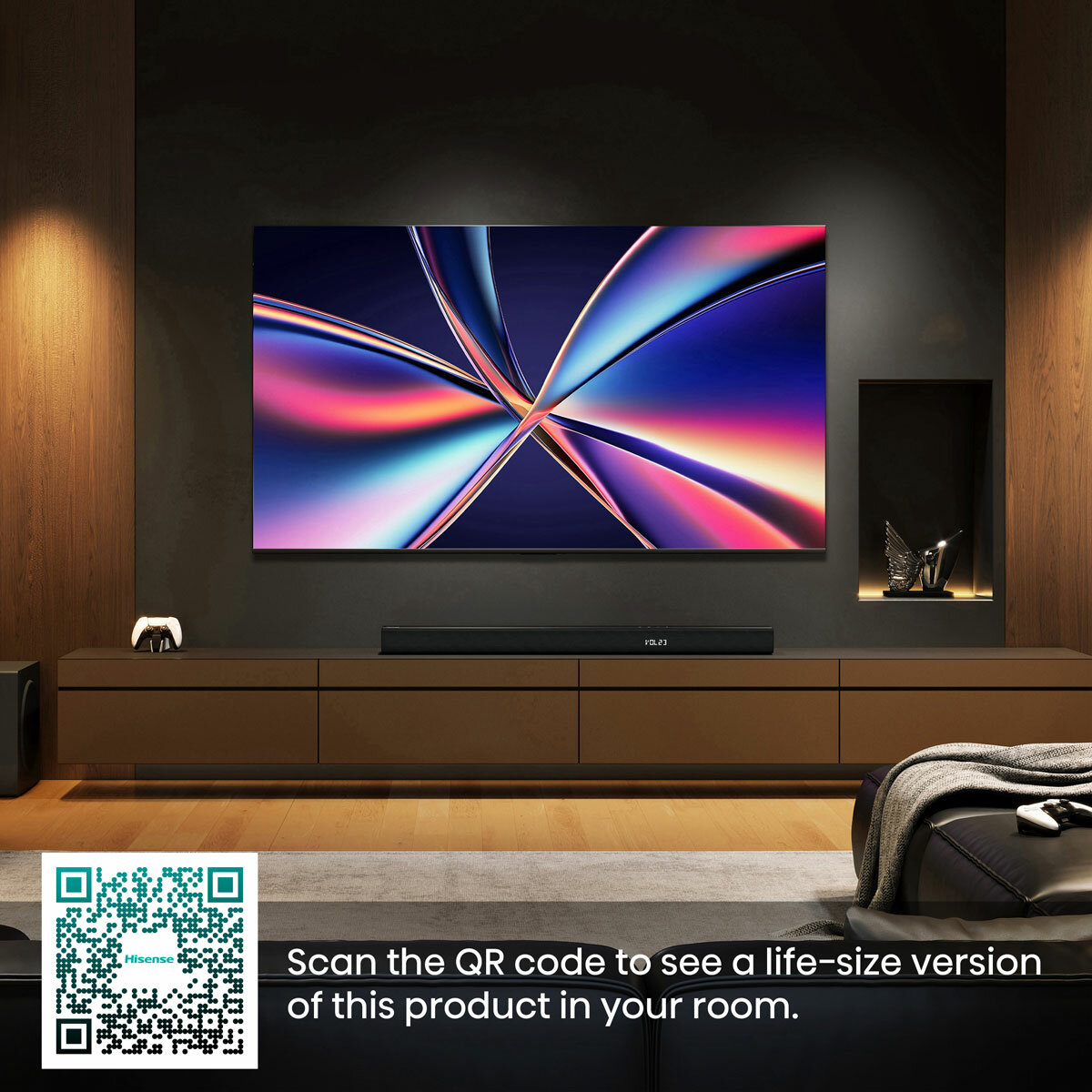 Hisense 55E8QTUK 55 Inch Mini LED HD Smart TV Hisense 55E8QTUK 55 Inch Mini LED HD Smart TV