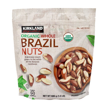 Kirkland Signature Organic Brazil Nuts, 680g