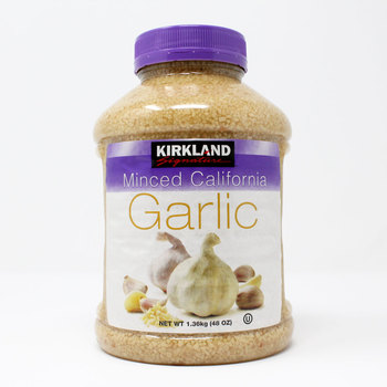 Kirkland Signature Minced California Garlic, 1.36kg