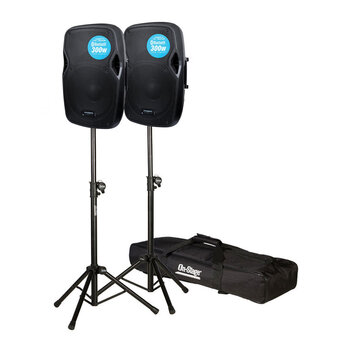 KAM RZ Bluetooth Speaker, Twin Pack with Stand in 2 sizes