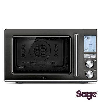 Sage 32 Litre 1100W The Combi Wave 3 in 1 Microwave in Black Stainless Steel SM0870BST4GUK1