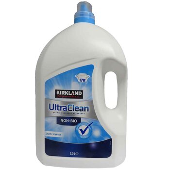 Kirkland Signature Ultra Clean Non Bio Laundry Liquid, 5L (178 Wash)