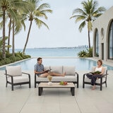 MoDe Living Calgary 4 Piece Deep Seating Set + Cover MoDe Living Calgary 4 Piece Deep Seating Set + Cover