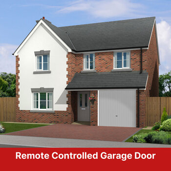 Cardale Gemini Single Garage Door Retractable With Motor and Installation in 3 Colours