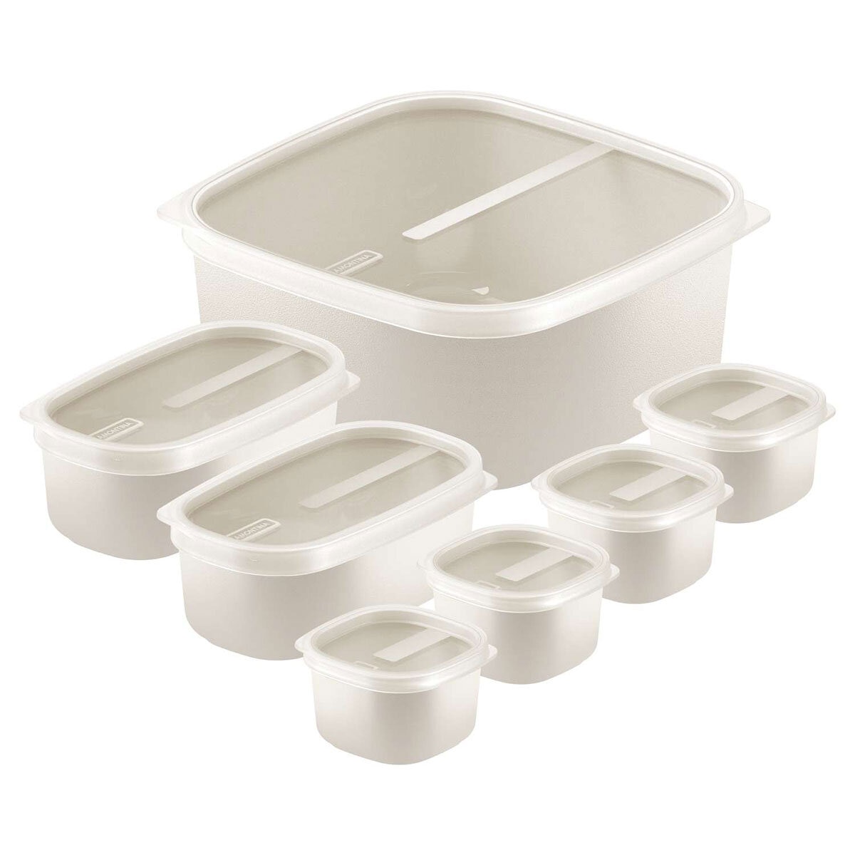 Tramontina Food Container Set cream Tramontina Food Container Set cream