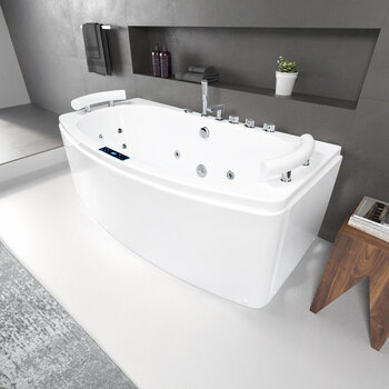 Vidalux WB51 Whirlpool and Airspa Deluxe Bath, 1700 x 900