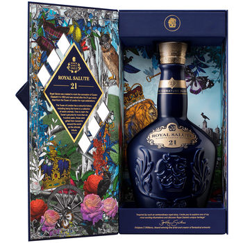 Royal Salute 21 Year Old Whisky, 70cl in Sapphire Flagon