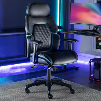 DPS® Centurion Gaming Office Chair with Adjustable Headrest in 2 Colours
