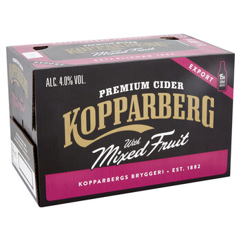 Koppaberg Mixed Fruit Cider, 15 x 500ml 