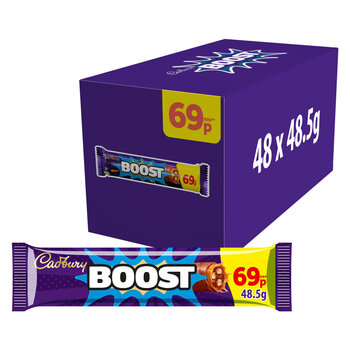 Cadbury Boost PMP 69p, 48 x 48.5g
