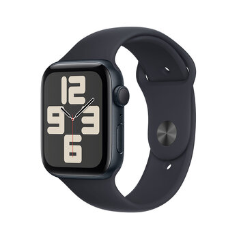 Apple Watch SE GPS, 44mm Aluminium Case with Sport Band S/M