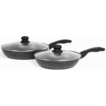 Westinghouse Non-Stick Frying Pan Set with Lids, 4 Piece