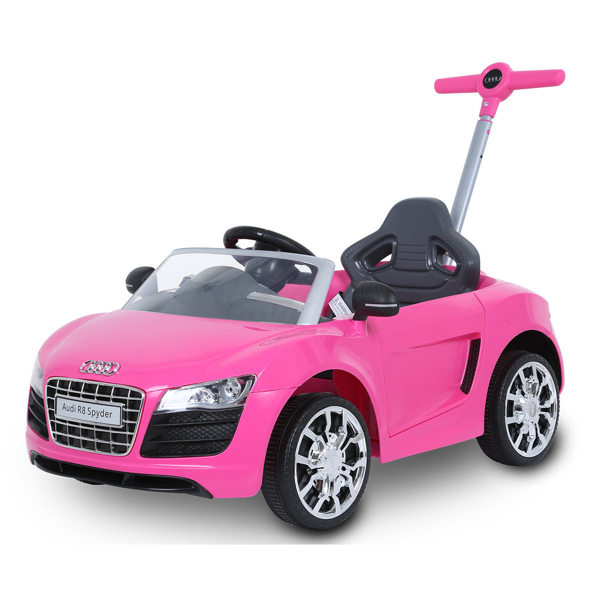 ride on push car pink