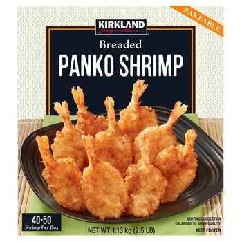 Kirkland Signature Breaded Panko Shrimp, 1.13kg