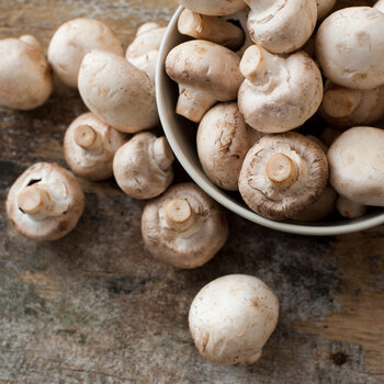Organic White Mushrooms, 1kg