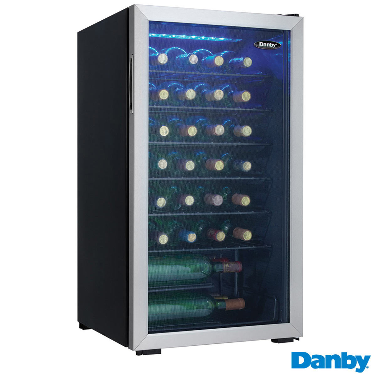 Danby Dwc033ka1bdb 36 Bottle Wine Cooler In Black Costco Uk