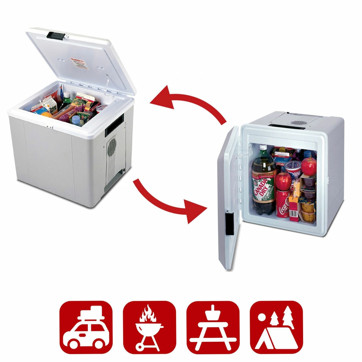 Koolatron 12V DC/230V AC Electric Cool Box/Warm Box 27L Koolatron 12V DC/230V AC Electric Cool Box/Warm Box 27L