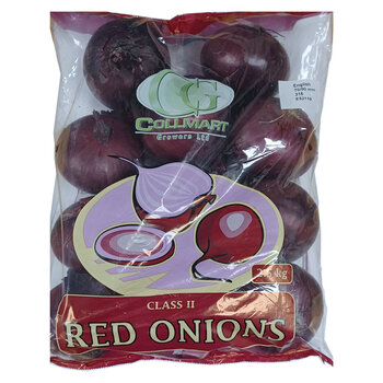 Red Onions 60-80mm, 2.5kg