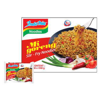 Indomie Mi Goreng Stir Fry Noodles, 40 x 80g
