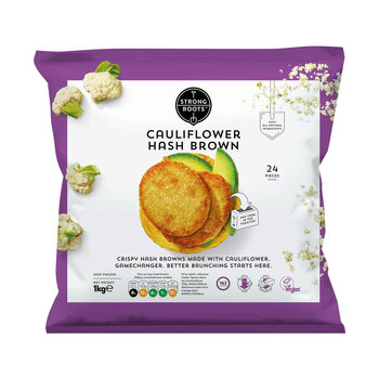 Strong Roots Cauliflower Hash Browns, 1kg