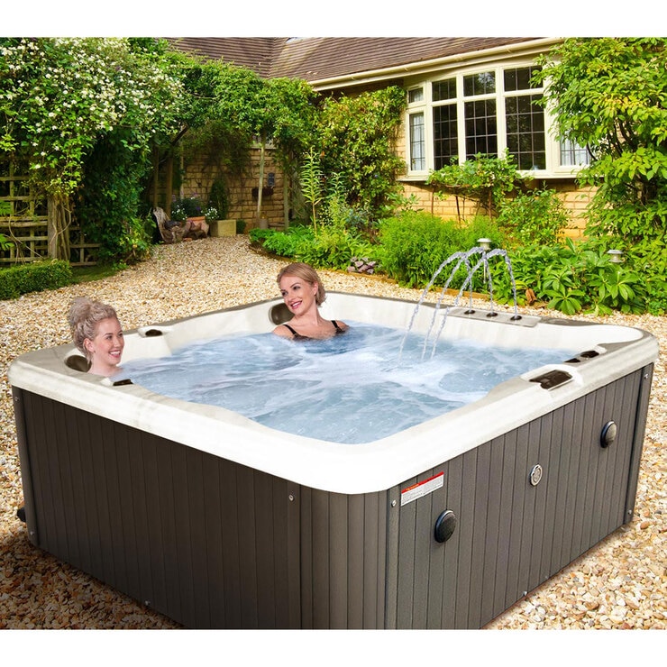 Blue Whale Spa Noble Bay 54-Jet 5 Person Hot Tub - Delivered and Installed Blue Whale Spa Noble Bay 54-Jet 5 Person Hot Tub - Delivered and Installed
