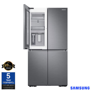 Samsung RF65A967FS9/EU Multi Door Fridge Freezer F rated in Matte Stainless