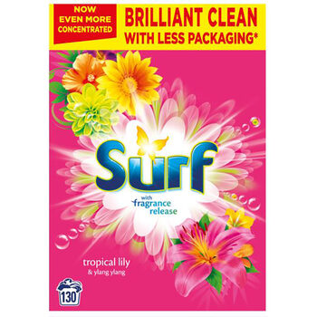 Surf Tropical Laundry Powder, 130 Wash