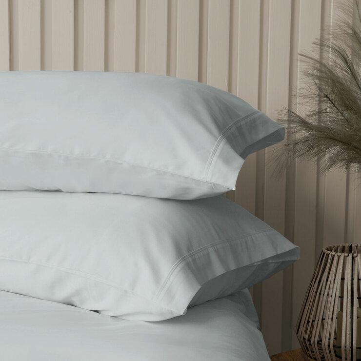 Belledorm Bamboo Cotton Blend Platinum Duvet Cover Set in 4 Sizes Belledorm Bamboo Cotton Blend Platinum Duvet Cover Set in 4 Sizes