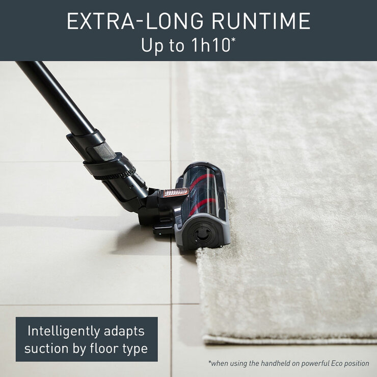 Lifestyle image of Tefal X-Force FlexCordless Stick Vacuum Cleaner with run time up to 70 minutes Lifestyle image of Tefal X-Force FlexCordless Stick Vacuum Cleaner with run time up to 70 minutes