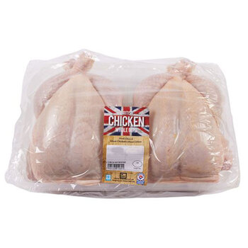 British Whole Chicken Twin Pack, Variable Weight 3kg - 5kg