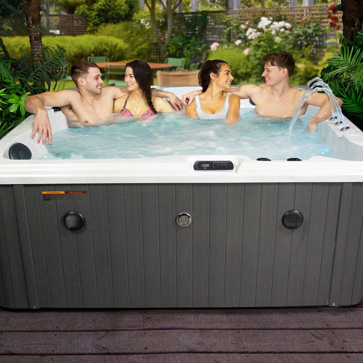 Blue Whale Spa Noble Bay 54-Jet 5 Person Hot Tub - Delivered and Installed Blue Whale Spa Noble Bay 54-Jet 5 Person Hot Tub - Delivered and Installed