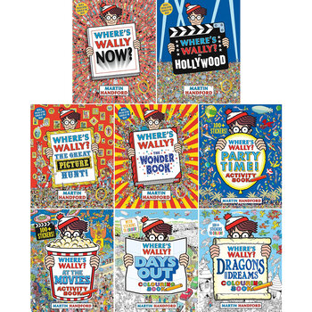 Where's Wally 8 Books Collection (5+ Years)