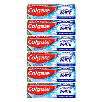 Colgate Advanced White Toothpaste, 6 x 125 ml