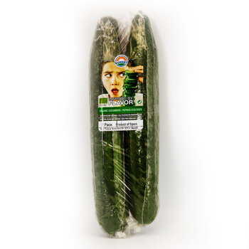 Organic Cucumbers, 2 Pack