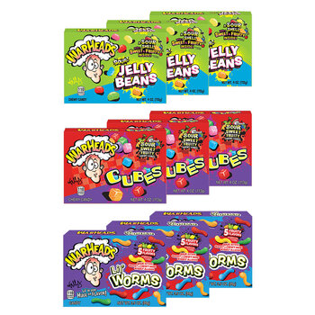 World of Sweets Warheads Mixed Pack, 975g