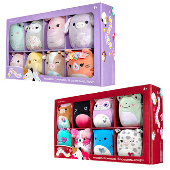 Squishmallows 5" (12.7cm) Plush Soft Toy Assortment 8 Pack (3+ Years)