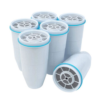 ZeroWater Replacement Water Filters, 6 Pack