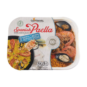 Spanish Paella Authentic Chicken & Seafood Paella, 1.2kg