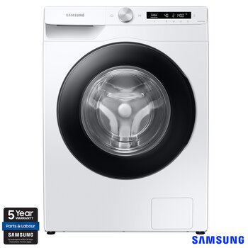 Samsung Series 5 WW90T504DAWCS1, 9kg 1400rpm Washing Machine, A Rated in White 
