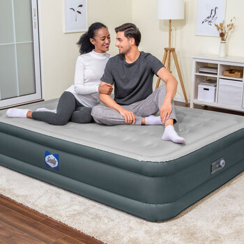 Sealy Fortech Queen Sized Airbed with Built-in Pump
