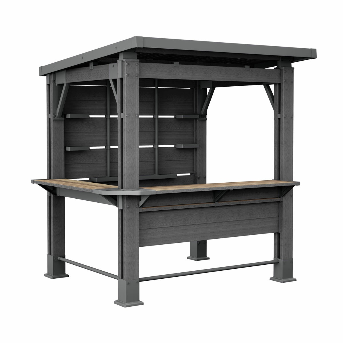 Keter Bar Gazebo 7ft 5" x 6ft 5" (2.3 x 2m) Keter Bar Gazebo 7ft 5" x 6ft 5" (2.3 x 2m)