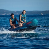 Lifestyle image of two women riding the Jobe Chaser Lifestyle image of two women riding the Jobe Chaser
