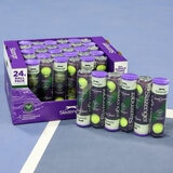Lifestyle image of the box of 24 tennis balls Lifestyle image of the box of 24 tennis balls