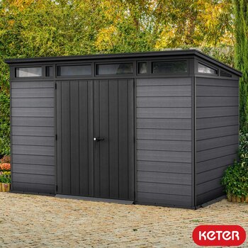Keter Cortina 11ft 2" x 7ft 2" (3.4 x 2.2m) Storage Shed
