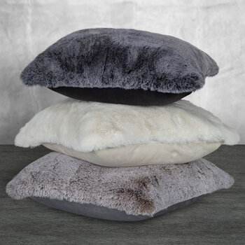 Mon Chateau Oversized Ultra Luxe Faux Fur Cushion 