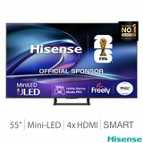 Hisense 55E8QTUK 55 Inch Mini LED HD Smart TV Hisense 55E8QTUK 55 Inch Mini LED HD Smart TV