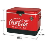Coca-Cola Ice Chest Cooler with Bottle Opener Coca-Cola Ice Chest Cooler with Bottle Opener