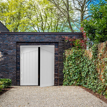Cardale Gatcombe Side Hinged Garage Door With Installation in 3 Colours