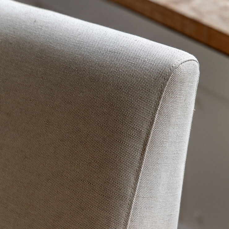 Gallery Neyland Natural Linen Armchair Gallery Neyland Natural Linen Armchair